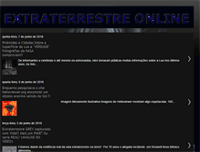 Tablet Screenshot of extraterrestreonline.com.br